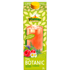 Pfanner Botanic Tea Zitrone-Himbeere 2l EW