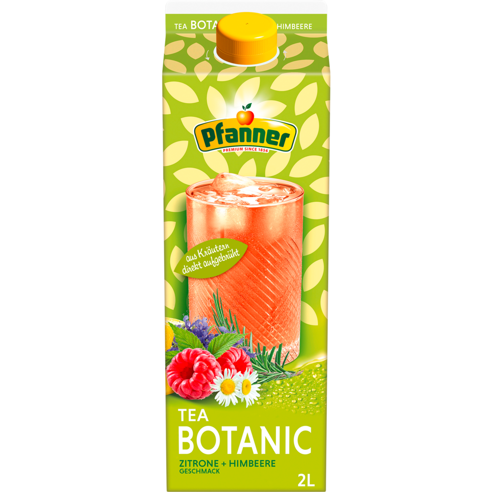 Pfanner Botanic Tea Zitrone-Himbeere 2l EW