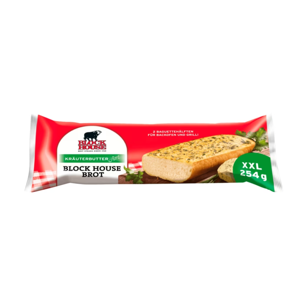 Block House Brot Kräuterbutter Art 254g