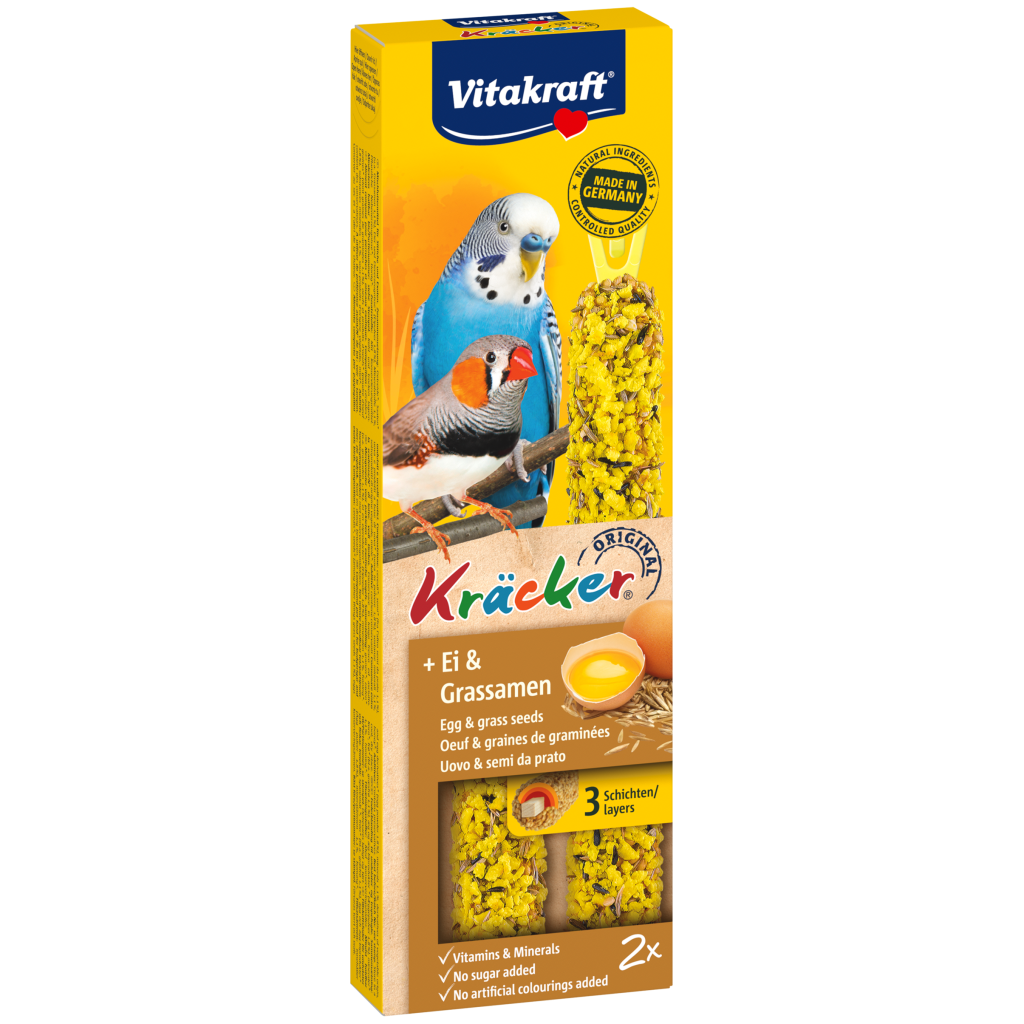 Vitakraft Kräcker Ei für Sittiche 2x27g