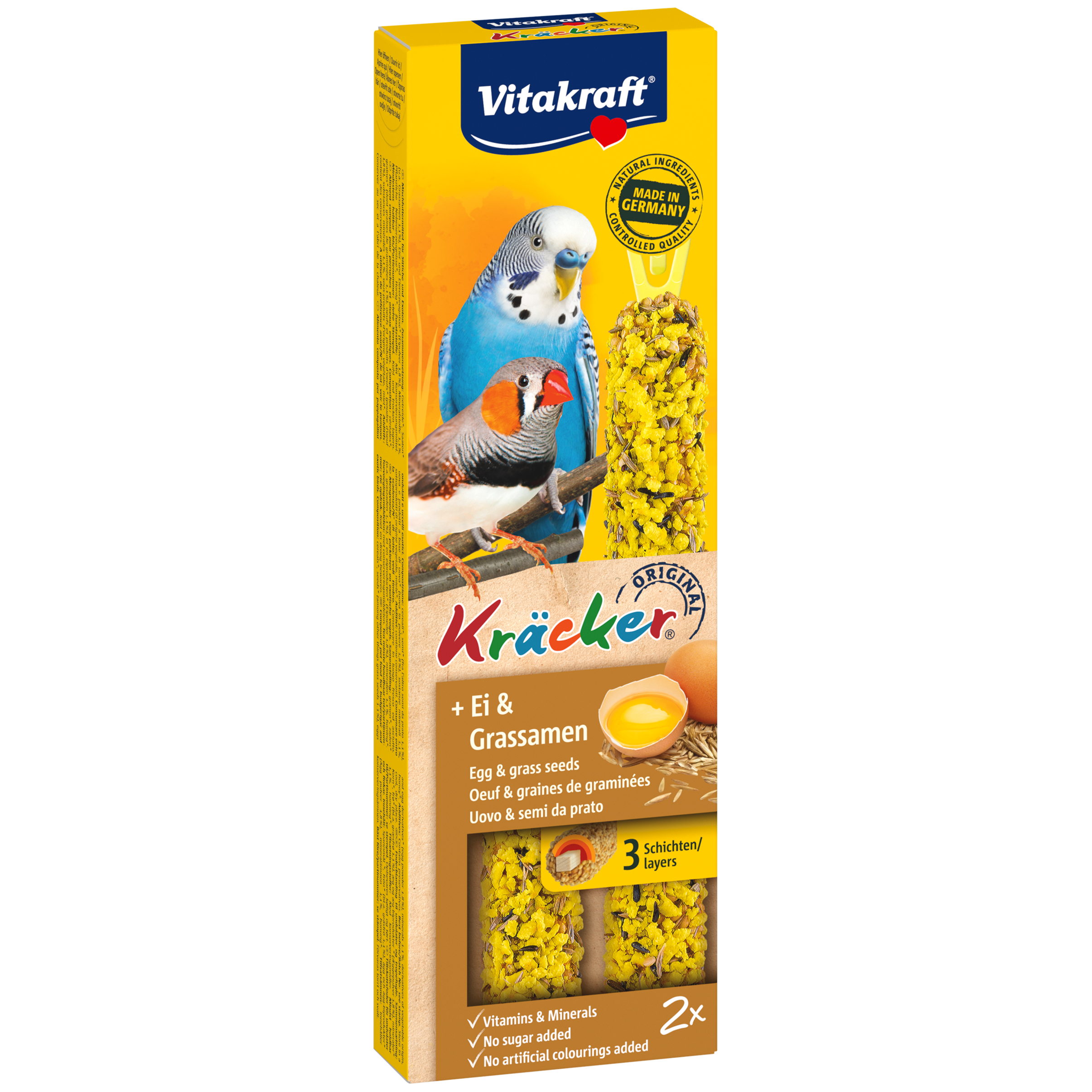 Vitakraft Kräcker Ei für Sittiche 2x27g