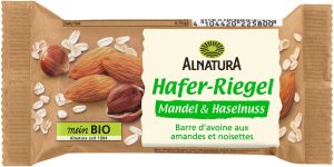 Bio Alnatura Hafer Riegel Mandel+Haselnuss 60g