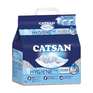 Catsan Hygiene Plus Katzenstreu 9l