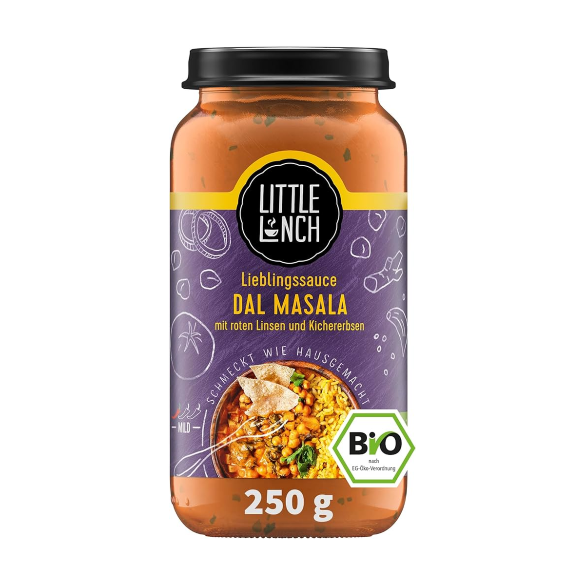 Bio Little Lunch Lieblingssauce Dal Masala 250ml