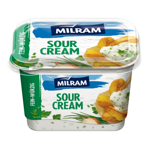 Milram Кислый крем семейный упаковка 379g