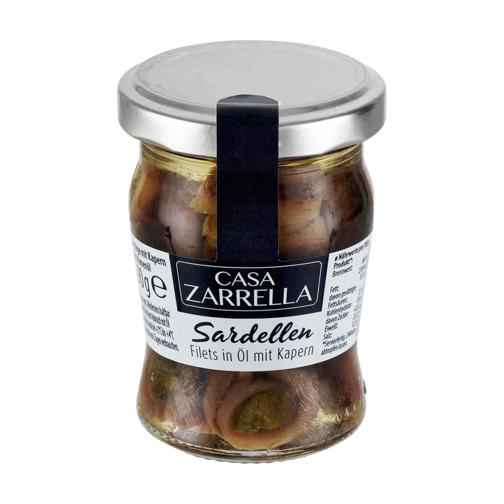 Casa Zarrella Sardellenringe 90g