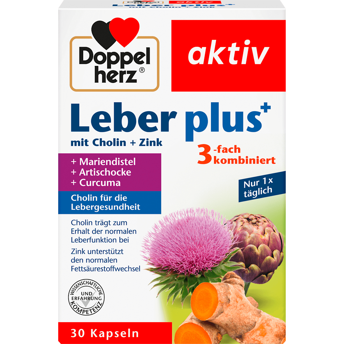 Doppelherz Leber Plus 30Kapseln 21,3g