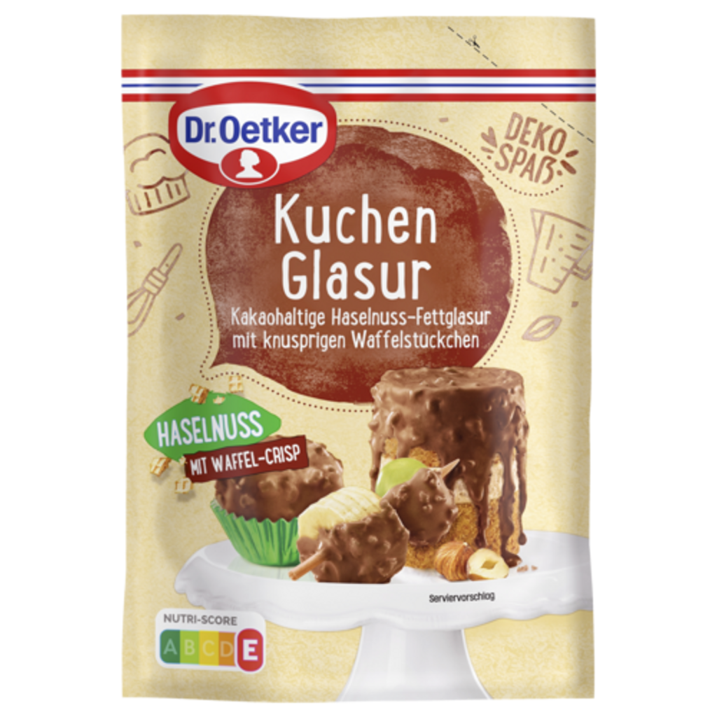 Dr.Oetker Haselnuss Glasur 150g