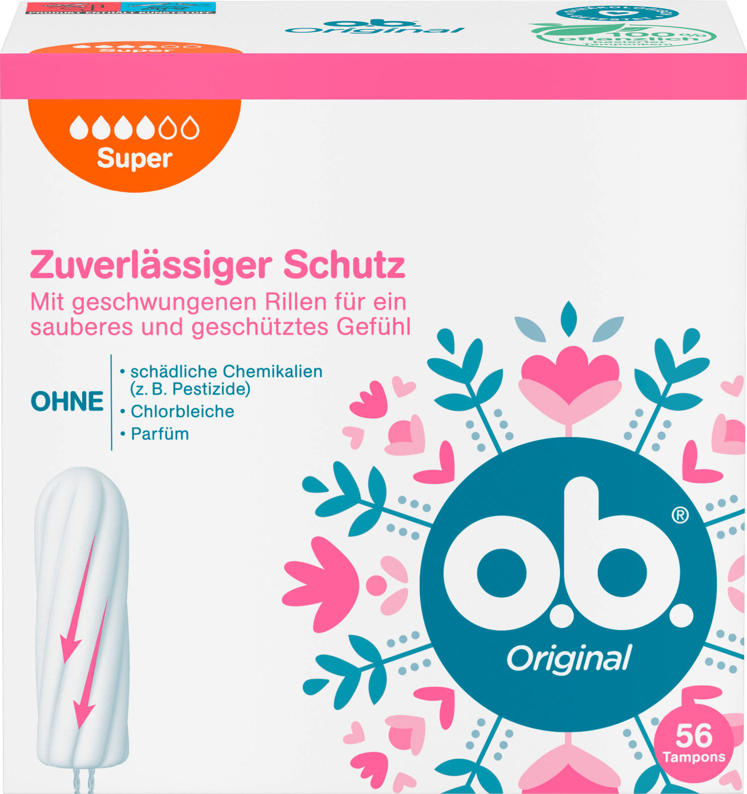 o.b.Tampons Original Super 56ST