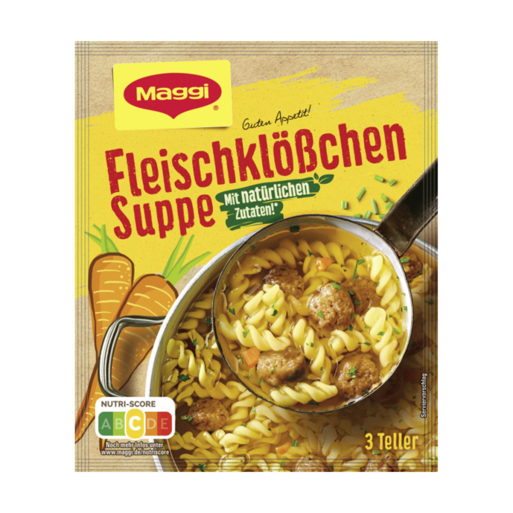 Maggi Guten Appetit Fleischklößchen Suppe für 750ml