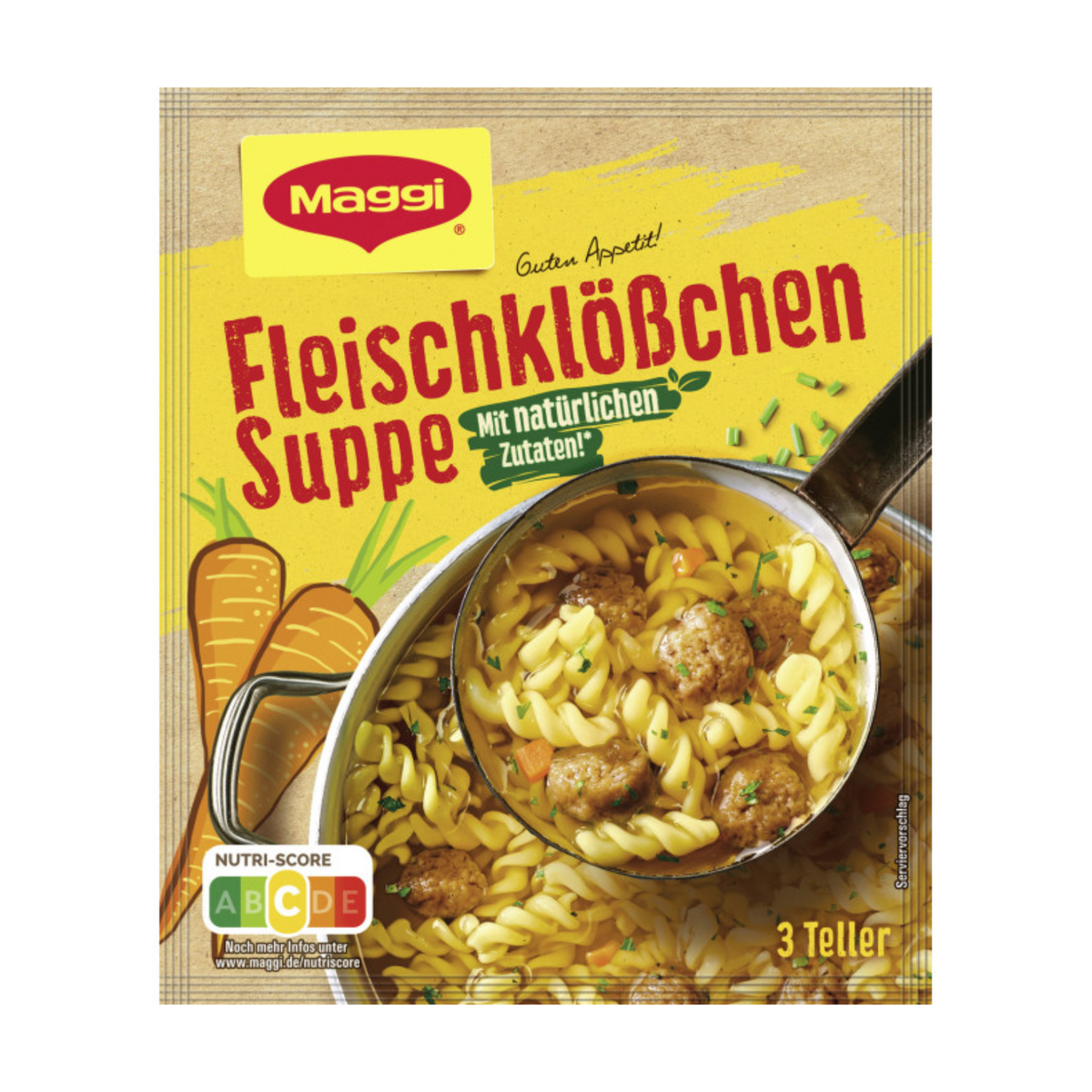 Maggi Guten Appetit Fleischklößchen Suppe für 750ml