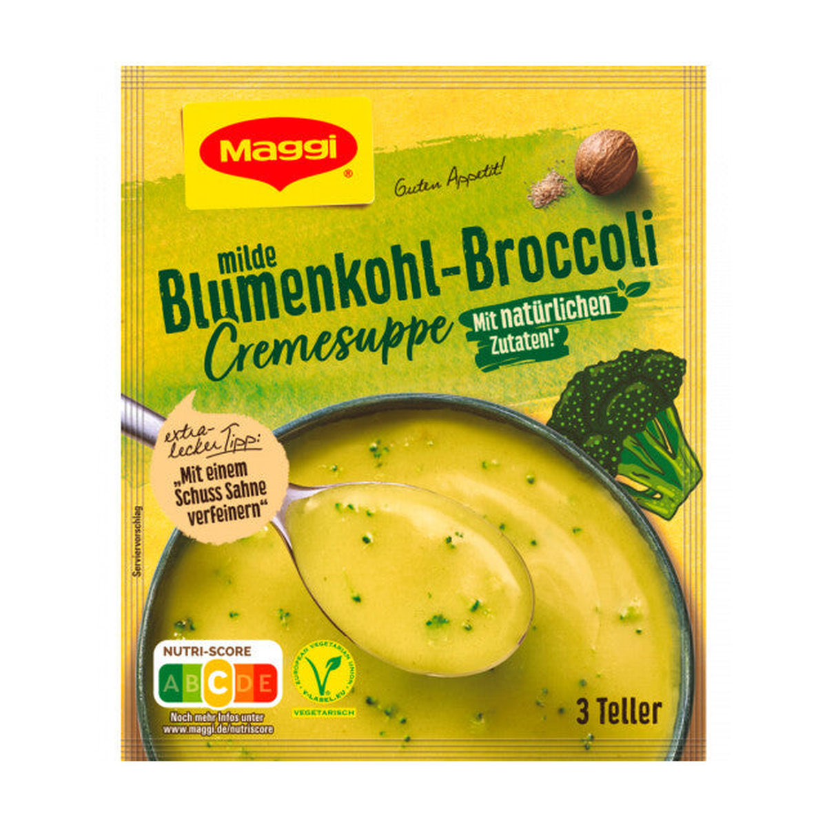Maggi Guten Appetetit Suppe Blumenkohl Broccoli für 750ml