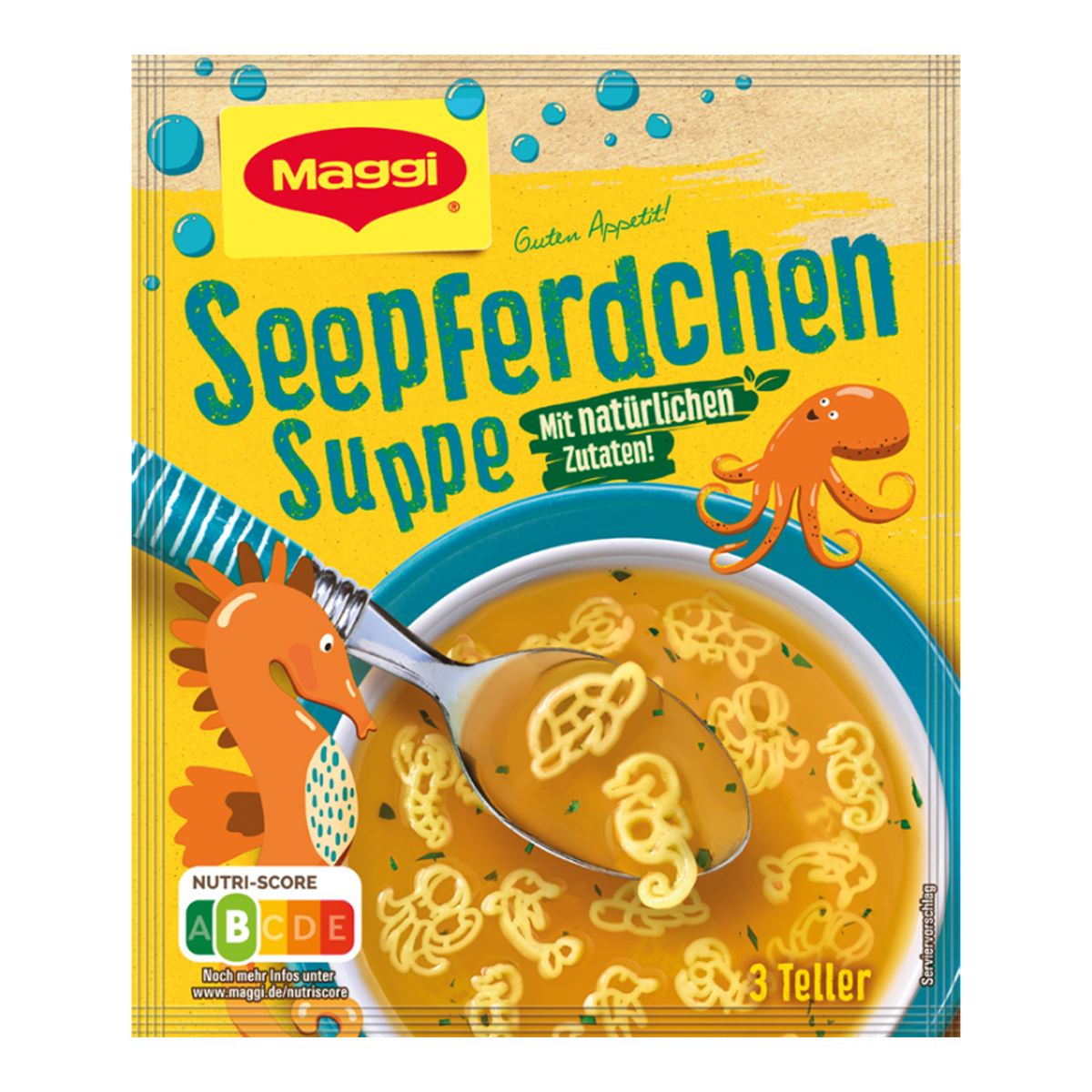 Maggi Guten Appetit Suppe Seepferdchen für 750ml