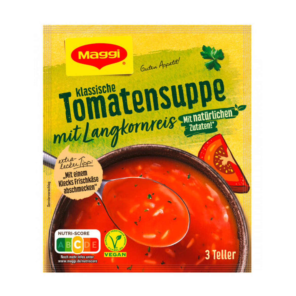 Maggi Guten Appetit Suppe Tomate mit Langkornreis für 750ml