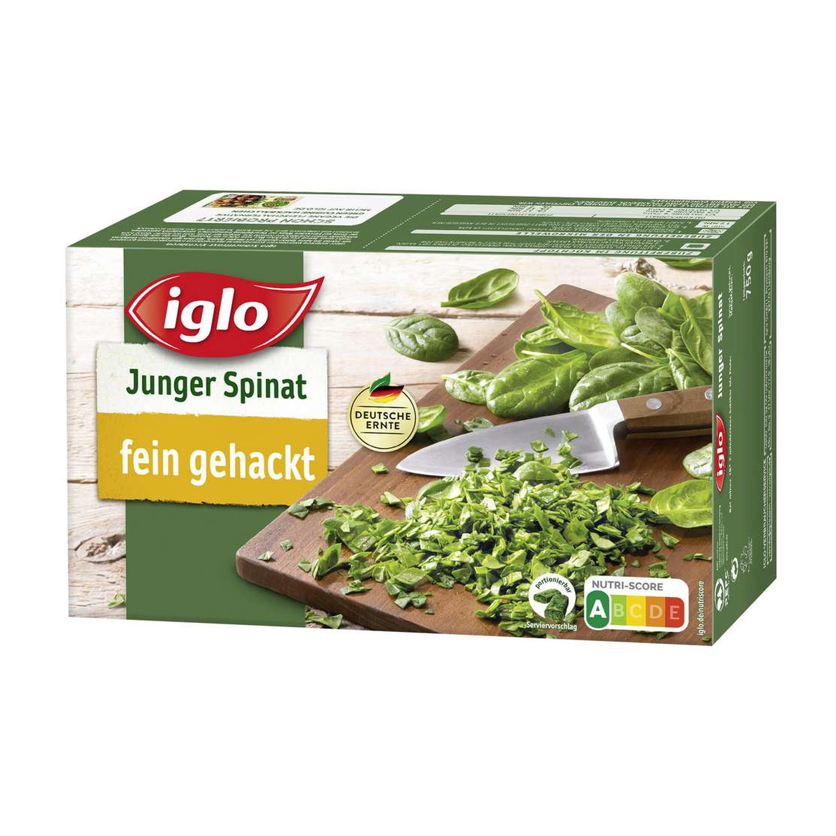 Iglo Junger Spinat portionierbar 750g