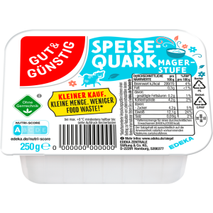 GUT&GÜNSTIG Speisequark Magerstufe 250g VLOG