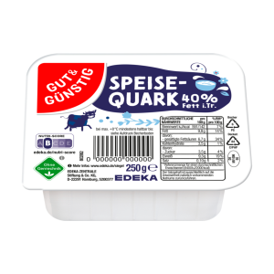 GUT&GÜNSTIG Творог 40% 250g VLOG