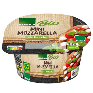 Bio EDEKA Mini Mozzarella 45% 250g