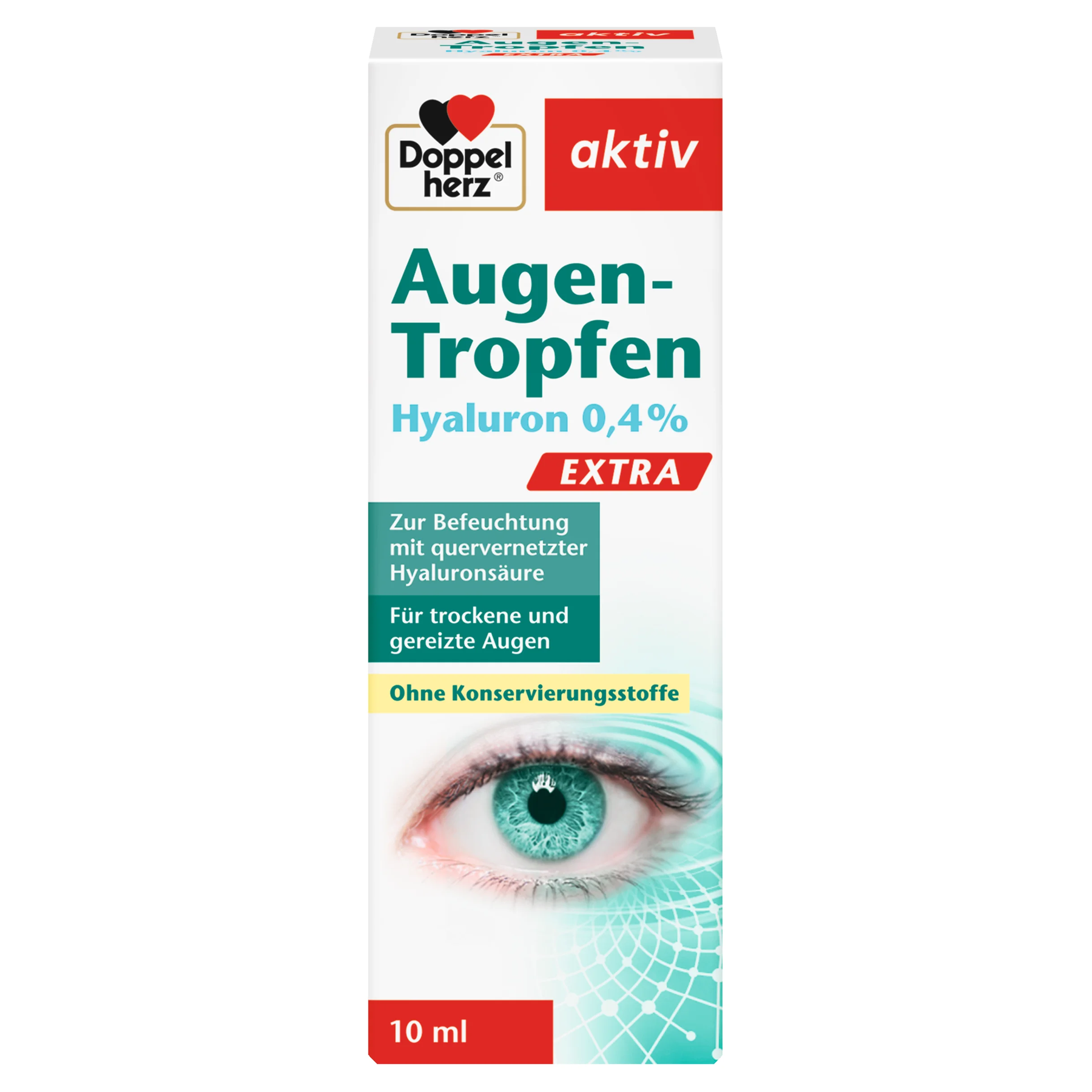 Doppelherz Augen-Tropfen Hyaluron 0,4% 10ml
