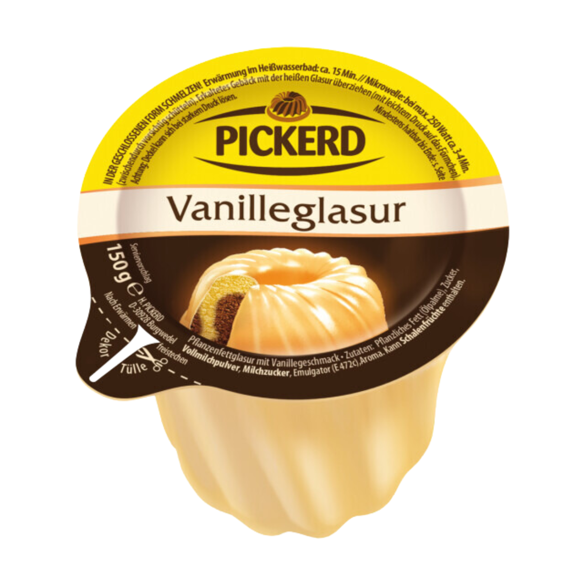 Pickerd Dekor Vanilleglasur 150g