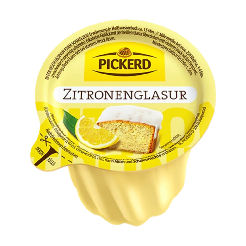 Pickerd Dekor Zitronenglasur 150g