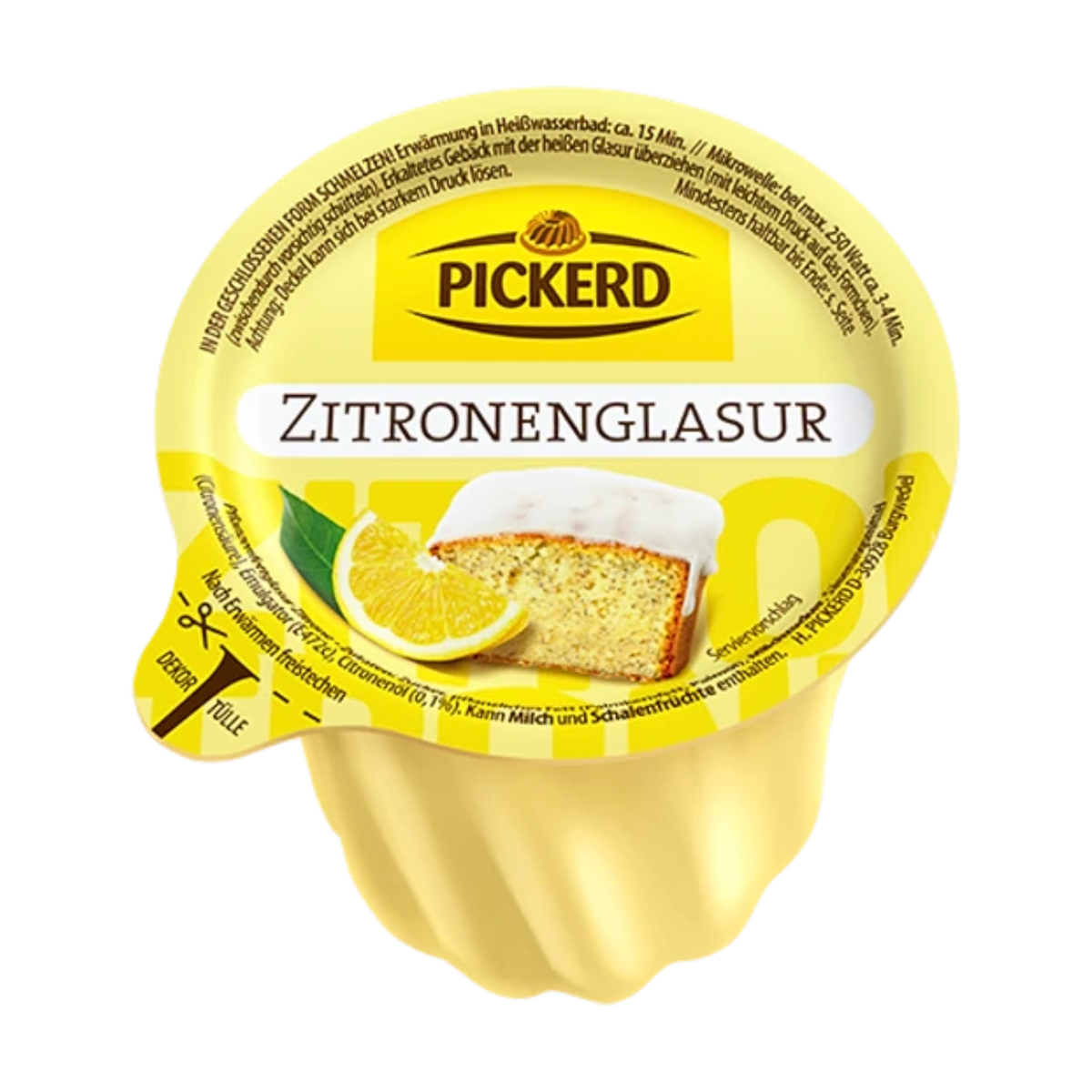 Pickerd Dekor Zitronenglasur 150g