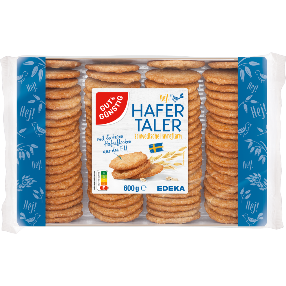 GUT&GÜNSTIG Hafertaler 600g