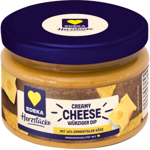 EDEKA Herzstücke Käse Dip Emmentaler 245ml