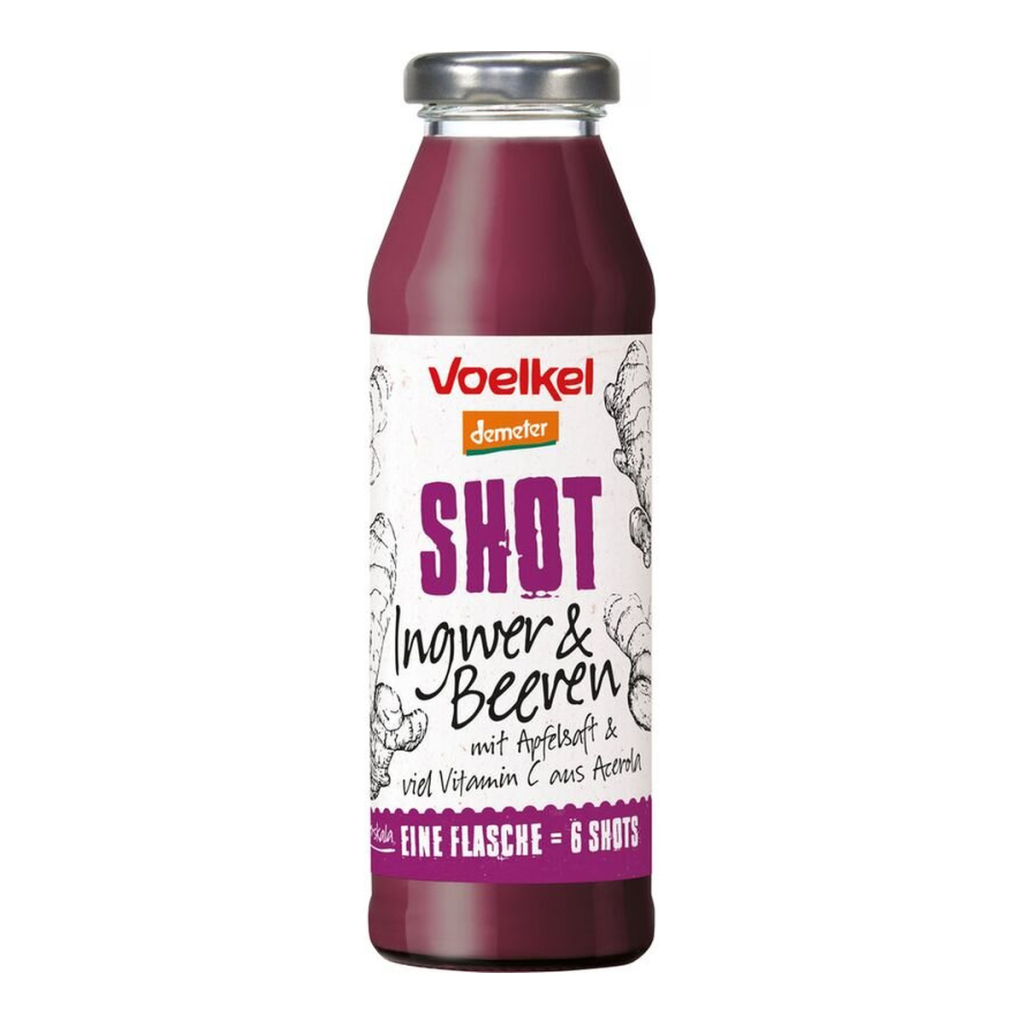 Demeter Voelkel Shot Ingwer&Beeren mit Vitamin C aus Acerola 0,28l