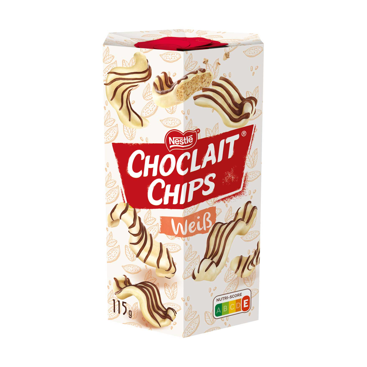 Nestle Choclait Chips White 115g