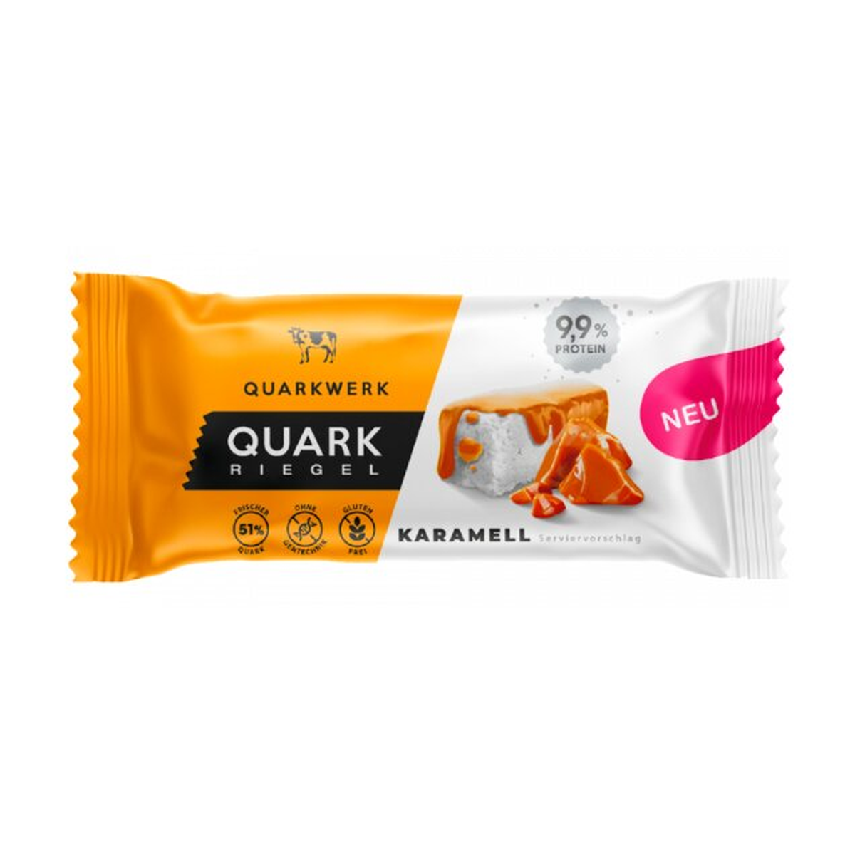 Quarkwerk Творог батончик карамель 40g