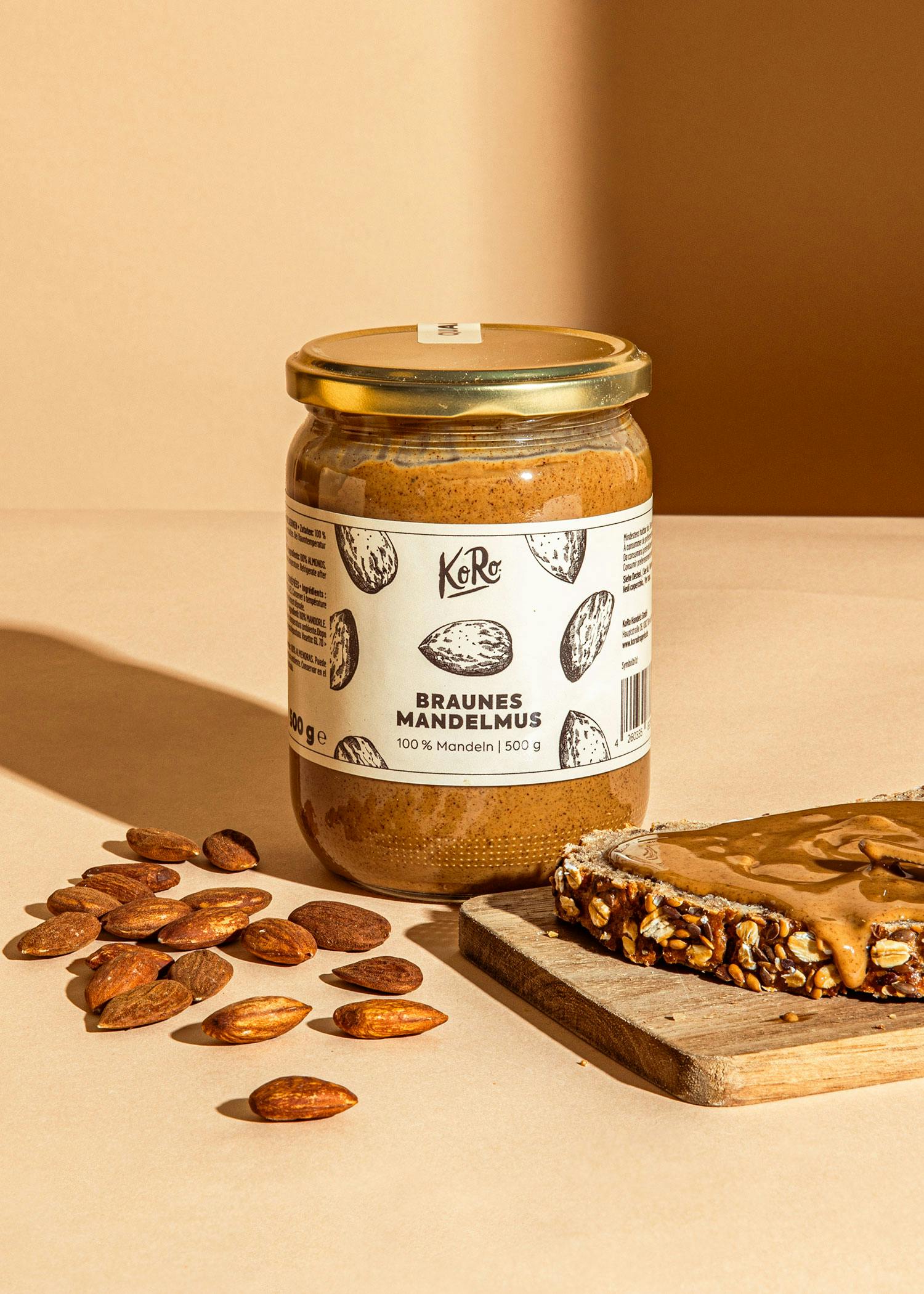 Koro Mandelmus braun 500g