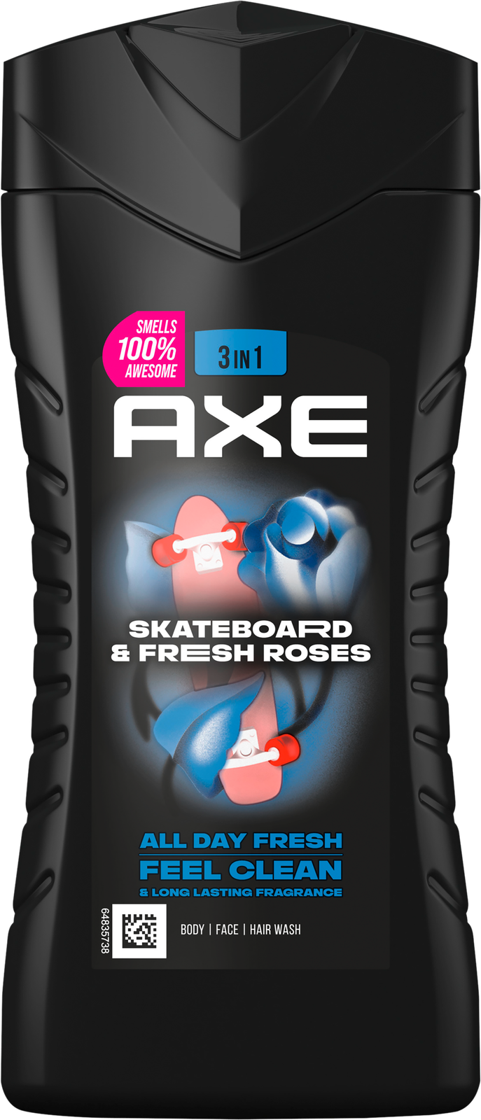 Axe Duschgel Skateboard&Fresh Roses 250ml