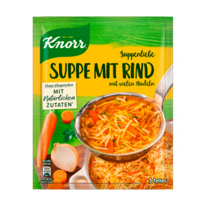 Knorr Suppenliebe Rindfleisch Suppe für 0,75l 76g