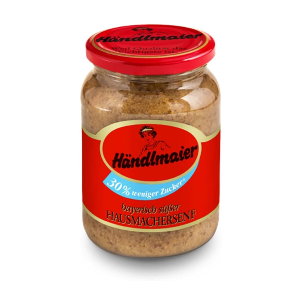 Händlmaier Süßer Hausmachersenf 30% weniger Zucker 335ml