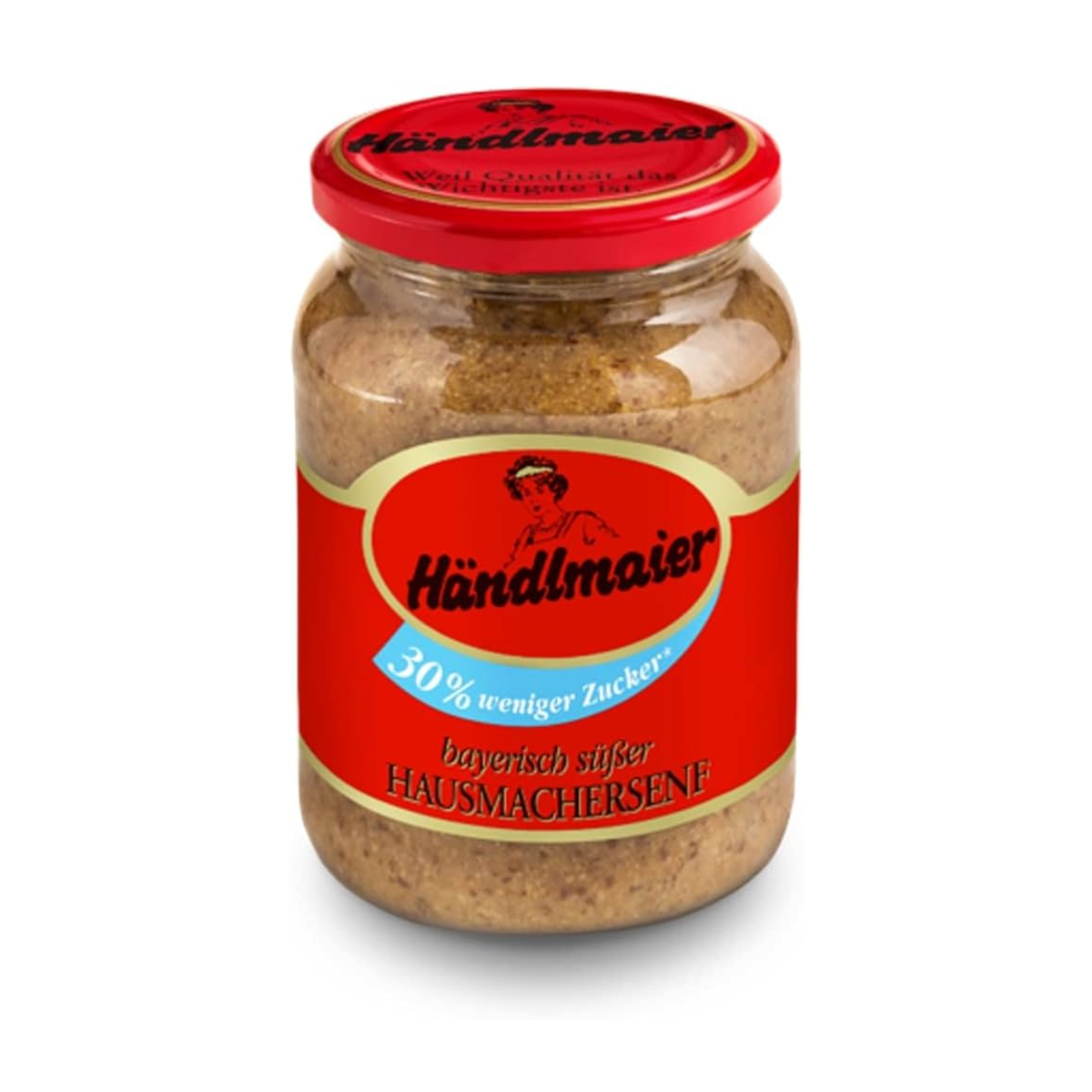 Händlmaier Süßer Hausmachersenf 30% weniger Zucker 335ml