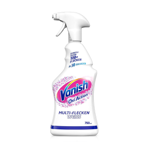 Vanish Fleckentferner Multi-Flecken-Vorwaschspray für weiße Wäsche 750ml