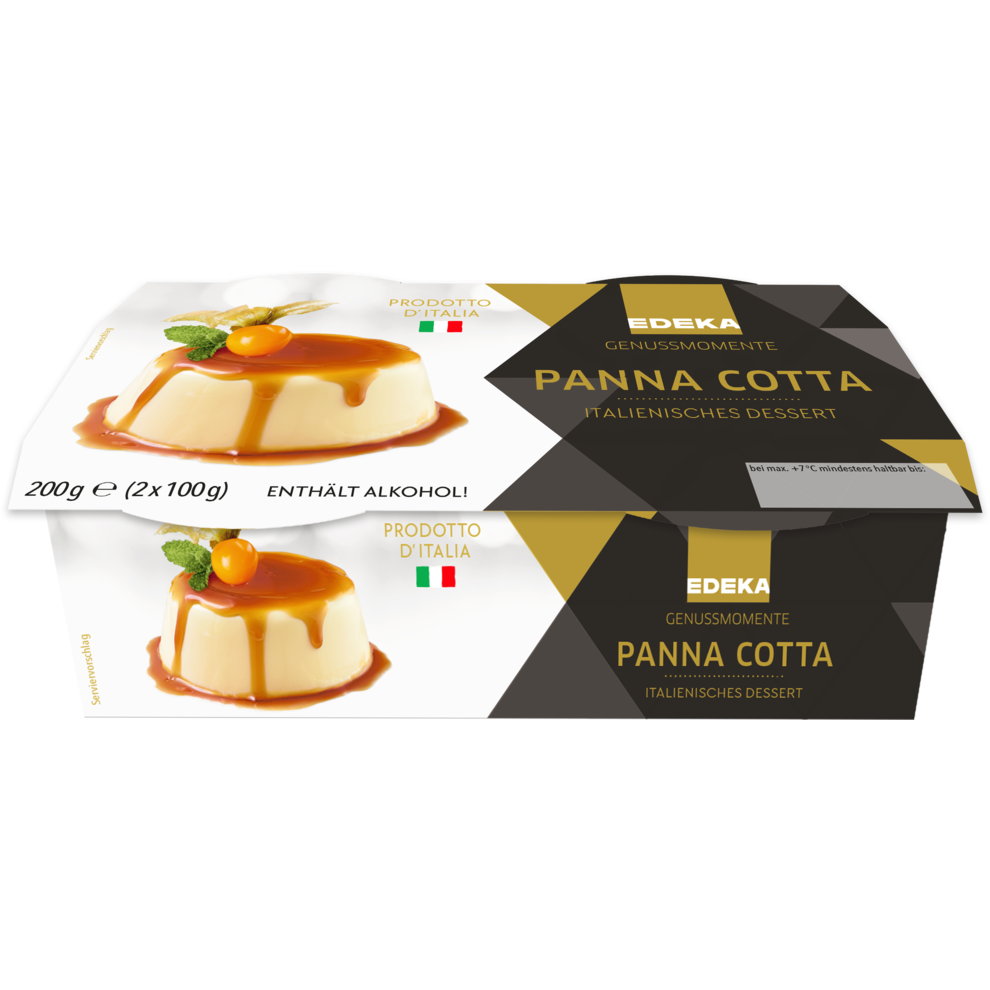 EDEKA Genussmomente Panna Cotta 28% 2x100g