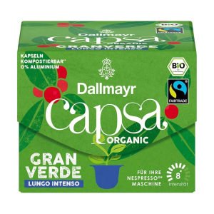 Bio Dallmayr Capsa Granverde Lungo Intenso 10ST 56g