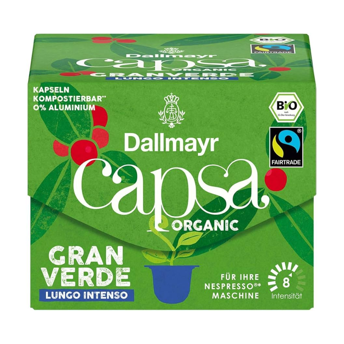 Bio Dallmayr Capsa Granverde Lungo Intenso 10ST 56g