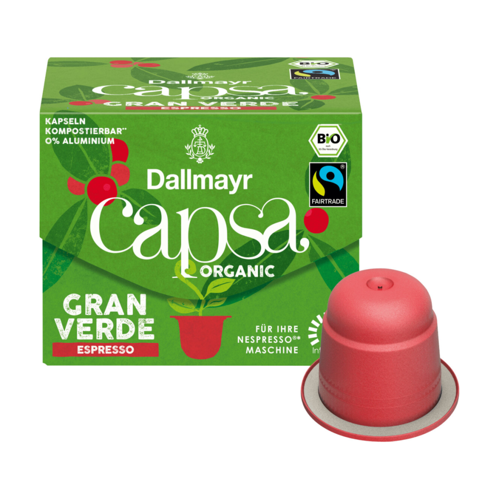 Bio Dallmayr Capsa Granverde Lungo Espresso 10ST 56g