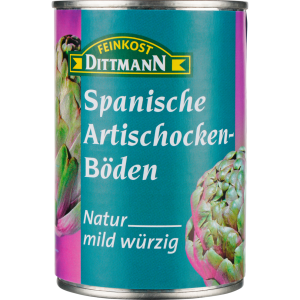 Feinkost Dittmann Artischockenböden 5-7Stück 390g