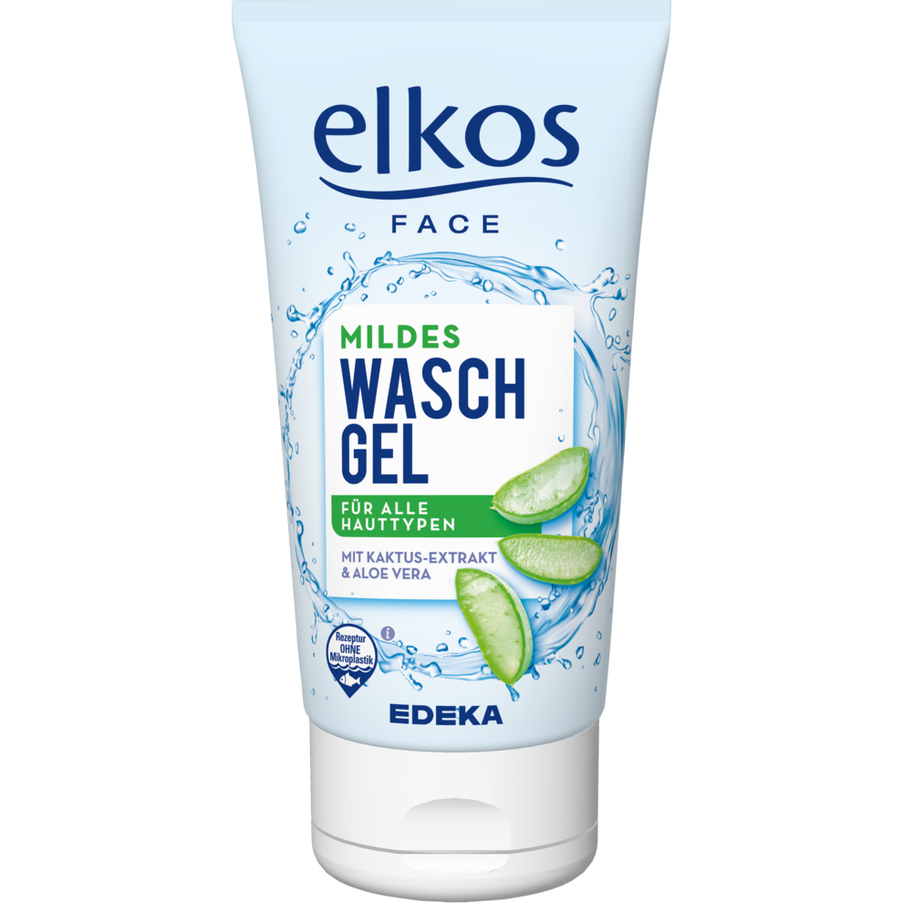 EDEKA elkos Face Waschgel Aloe Vera 150ml