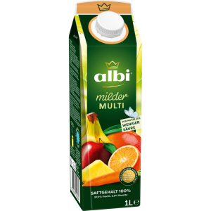Albi Milder Multivitaminsaft 1l