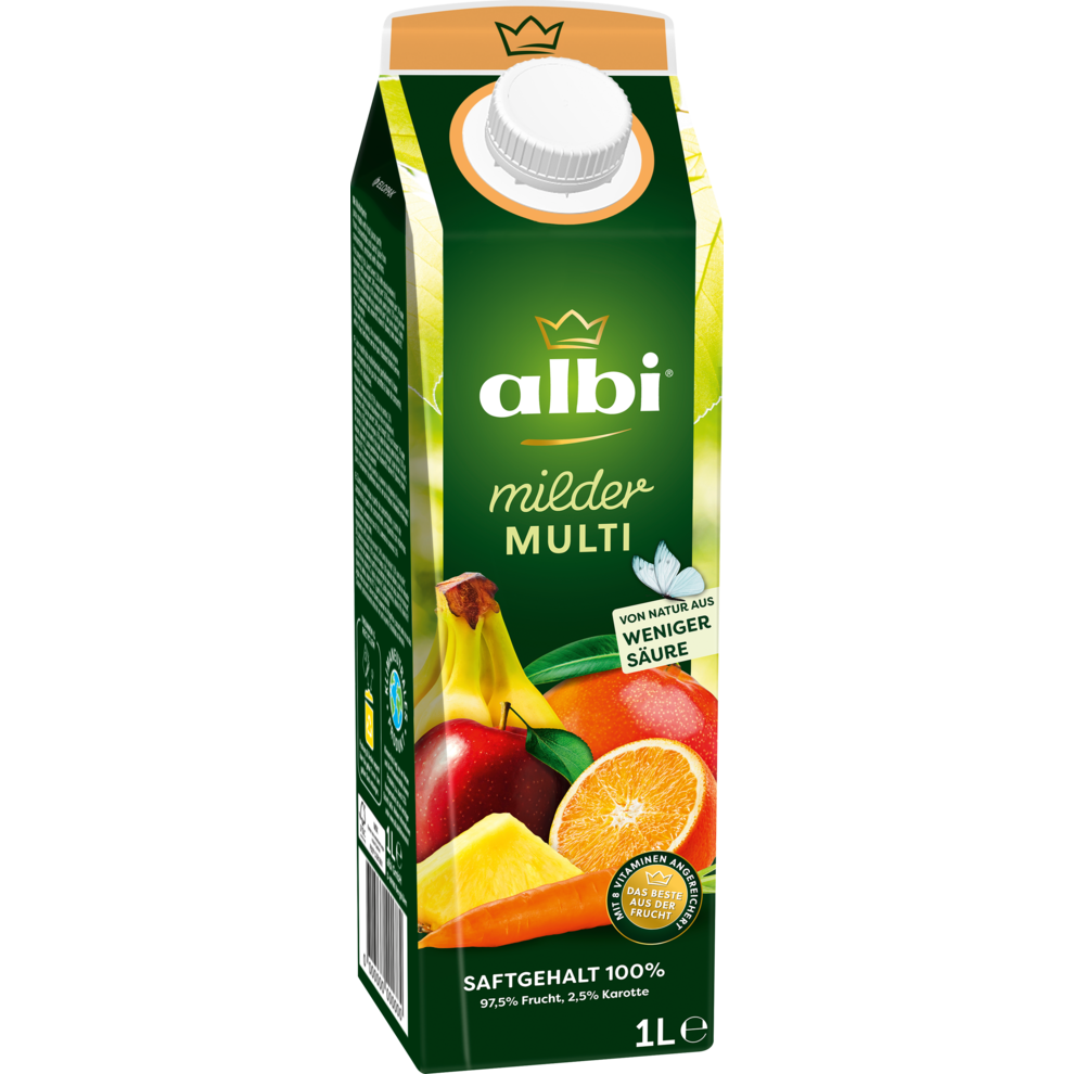 Albi Milder Multivitaminsaft 1l