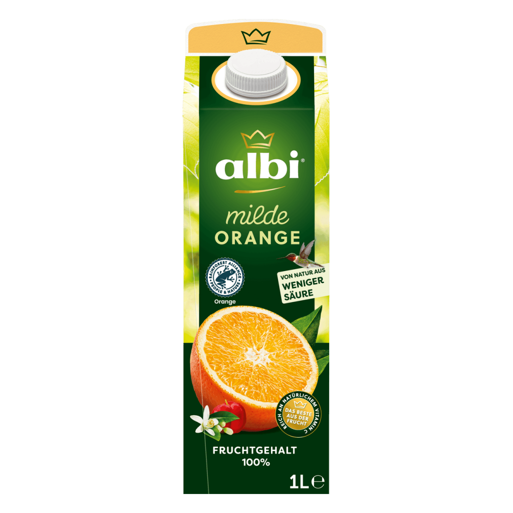 Albi Milder Orangensaft 1l