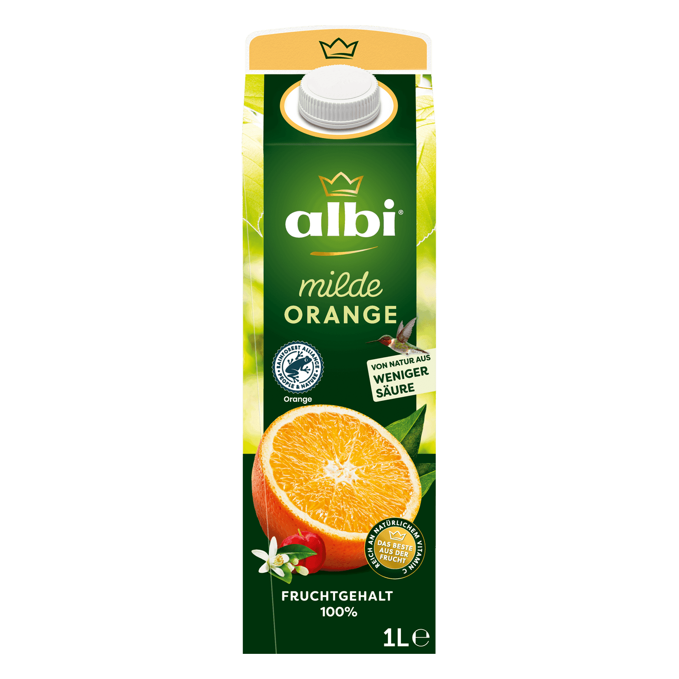 Albi Milder Orangensaft 1l