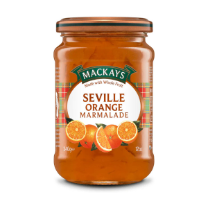 Mackays Marmelade Seville Orange mit feinen Schalenstücken 340g