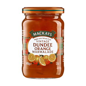 Mackays Marmelade Vintage Orange mit groben Schalenstücken 340g