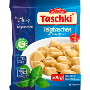 Dovgan Pelmeni mit Putenfleischfüllung 500g